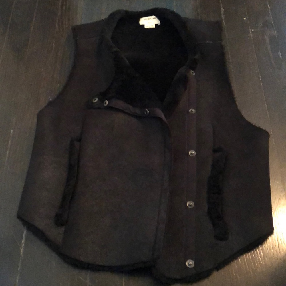 Helmut Lang fur vest